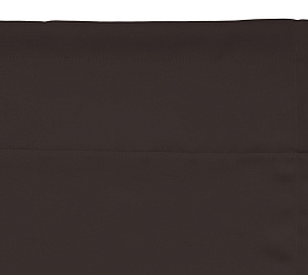 Шторы Премиум коричневые на кулиске с гребешком блэкаут