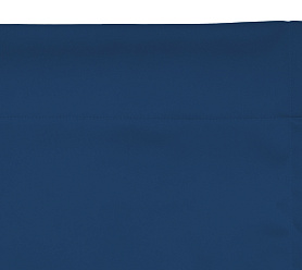 Шторы Премиум темно-синие на кулиске блэкаут