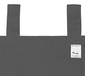 Шторы Стандарт серые на петлях без липучек в спальню и гостиную