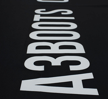 Штора Премиум с логотипом блэкаут