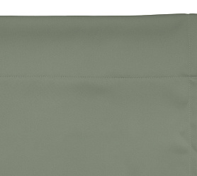 Шторы Премиум зеленые на кулиске блэкаут