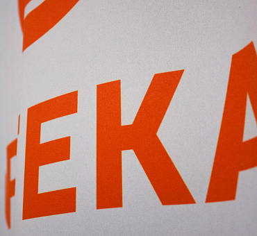 Штора Премиум с логотипом блэкаут