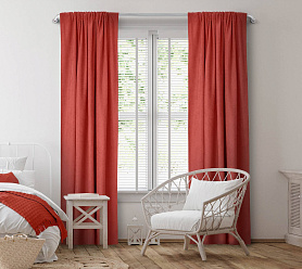 Канвас однотонные v42 с креплением Кулиска