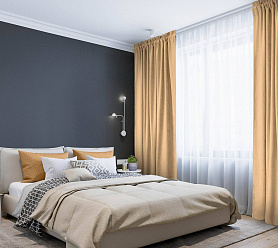 Канвас однотонные v14 с креплением Кулиска с гребешком