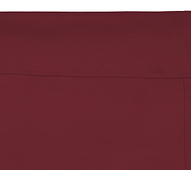 Шторы Премиум рубиновые на кулиске блэкаут