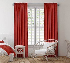 Канвас однотонные v42 с креплением Тесьма