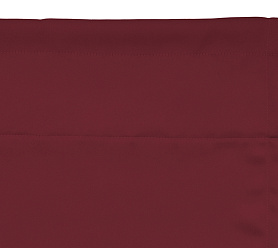 Шторы Премиум рубиновые на кулиске с гребешком блэкаут