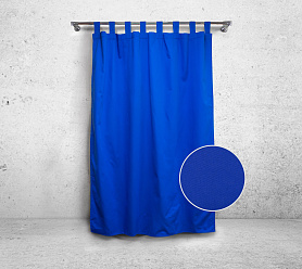 Шторы Стандарт василек на петлях на липучках в спальню и гостиную