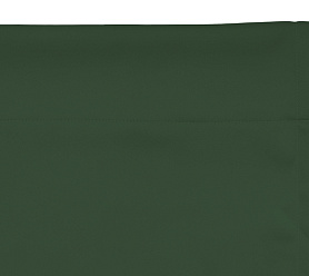 Шторы Премиум темно-зеленые на кулиске блэкаут