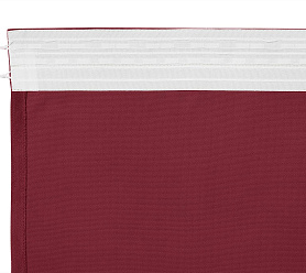 Канвас однотонные v44 с креплением Тесьма