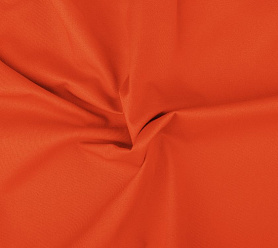 Шторы Стандарт оранжевые на петлях без липучек в спальню и гостиную