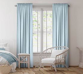 Канвас однотонные v37 с креплением Тесьма