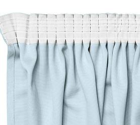 Канвас однотонные v37 с креплением Тесьма