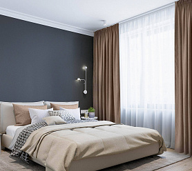 Канвас однотонные v45 с креплением Тесьма