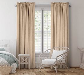 Канвас однотонные v08 с креплением Кулиска с гребешком