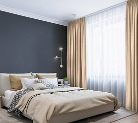 Канвас однотонные v08 с креплением Тесьма