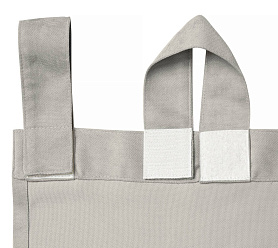 Канвас однотонные v36 с креплением Петли на липучках