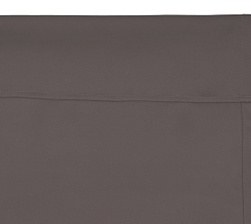 Шторы Премиум светло-коричневые на кулиске блэкаут