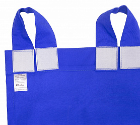 Шторы Стандарт василек на петлях на липучках в спальню и гостиную