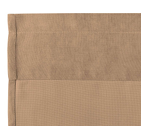 Канвас однотонные v09 с креплением Кулиска с гребешком