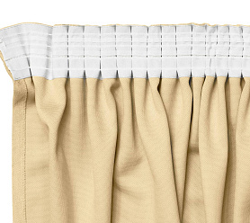 Канвас однотонные v12 с креплением Тесьма