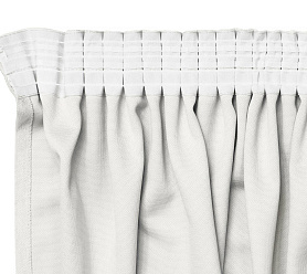 Канвас однотонные v01 с креплением Тесьма