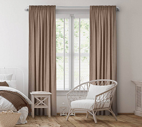 Канвас однотонные v45 с креплением Тесьма