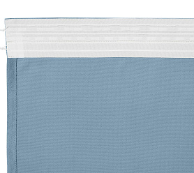 Канвас однотонные v39 с креплением Тесьма