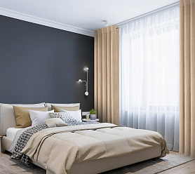 Канвас однотонные v08 с креплением Люверсы