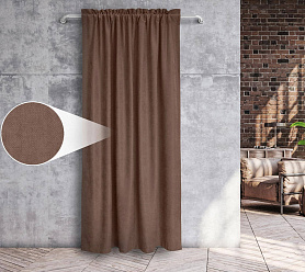 Канвас однотонные v15 с креплением Кулиска с гребешком