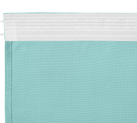 Канвас однотонные v27 с креплением Тесьма