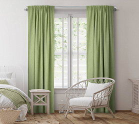 Канвас однотонные v33 с креплением Кулиска 