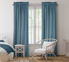 Канвас однотонные v30 с креплением Кулиска с гребешком 