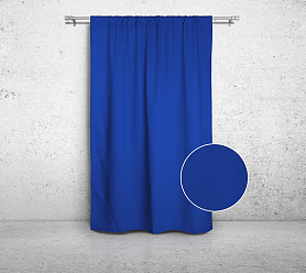 Шторы Стандарт василек на кулиске в спальню и гостиную