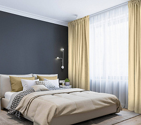 Канвас однотонные v10 с креплением Кулиска с гребешком