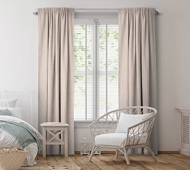 Канвас однотонные v35 с креплением Кулиска