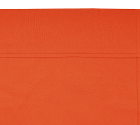 Шторы Стандарт оранжевые на кулиске в спальню и гостиную