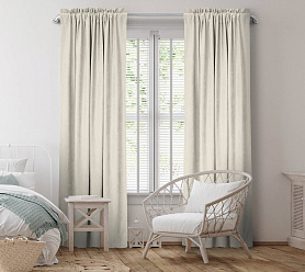 Канвас однотонные v02 с креплением Кулиска с гребешком