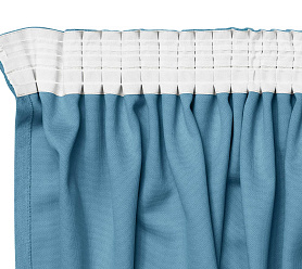 Канвас однотонные v29 с креплением Тесьма 