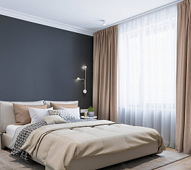 Канвас однотонные v45 с креплением Кулиска