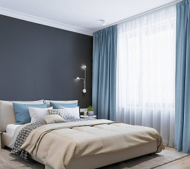 Канвас однотонные v39 с креплением Кулиска