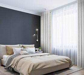 Канвас однотонные v01 с креплением Люверсы