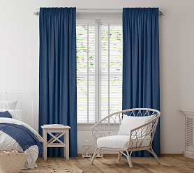 Канвас однотонные v41 с креплением Тесьма