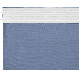 Канвас однотонные v40 с креплением Тесьма