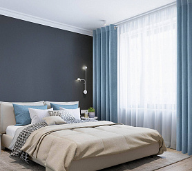 Канвас однотонные v39 с креплением Люверсы