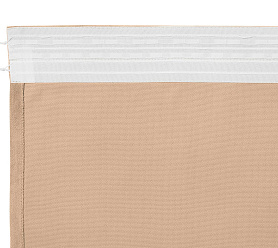 Канвас однотонные v07 с креплением Тесьма