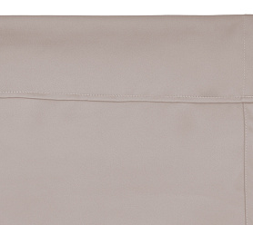 Шторы Премиум бежевые на кулиске блэкаут