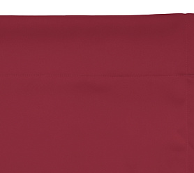 Шторы Премиум красные на кулиске блэкаут