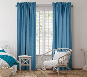 Канвас однотонные v29 с креплением Кулиска с гребешком 