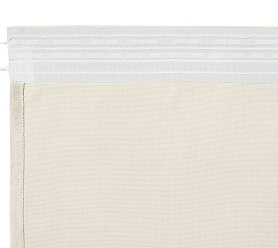 Канвас однотонные v02 с креплением Тесьма